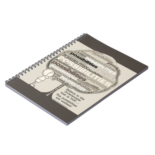 Endlose Möglichkeiten Notizblock (Linke Seite)