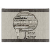 Endlose Möglichkeiten Schneidebrett (Vorderseite)