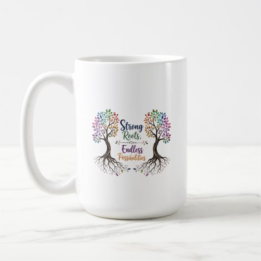 Endlose Möglichkeiten Tasse (Links)