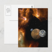 Endlose Nacht 2 Postkarte (Vorne/Hinten)