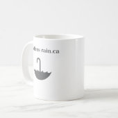 Endlose Regen-Tasse Kaffeetasse (Vorderseite Links)