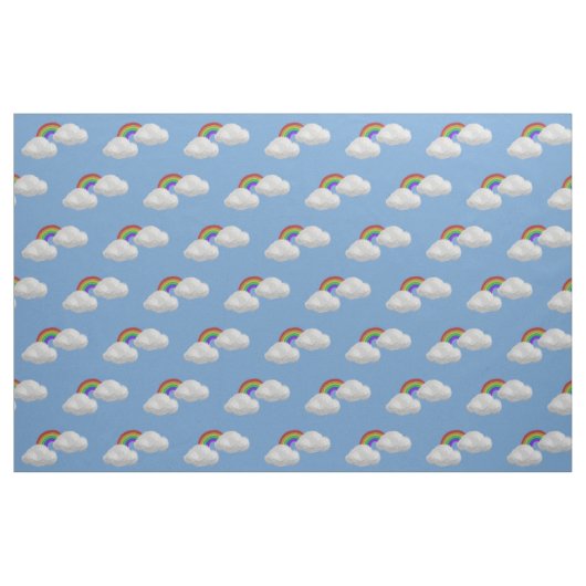 Endlose Regenbogen-gemustertes Gewebe Stoff (Fat Quarter (45,7 x 55,9 cm))