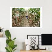 Endlose Reisen drucken Poster (Heimbüro)