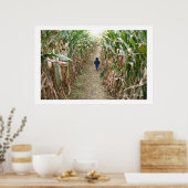 Endlose Reisen drucken Poster (Küche)