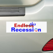 Endlose Rezession Autoaufkleber (Auf Auto)