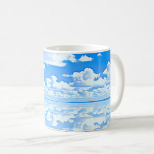 Endlose Sky-Reflektionen Kaffeetasse