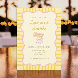 Endlose Sommer-Soiree-Party Einladung