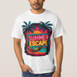 Endlose Sommerpause - Retro Sunset Adventure T-Shirt