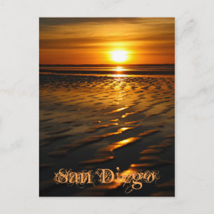 Endlose Sonnenuntergänge Postkarte