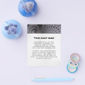 Endlose Spiralen - Fraktal Art Flyer (Einzeln)