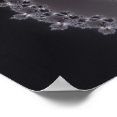 Endlose Spiralen - Fraktal Art Poster (Ecke)