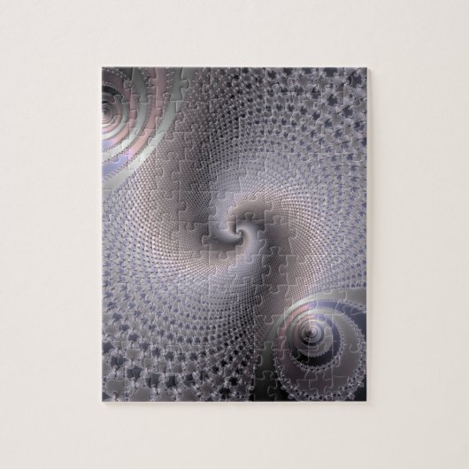 Endlose Spiralen - Fraktal Art Puzzle (Vertikal)