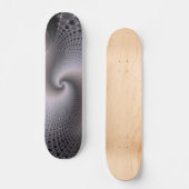 Endlose Spiralen - Fraktal Art Skateboard (Vorderseite)