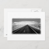 Endlose Straßenkarte Postkarte (Vorne/Hinten)