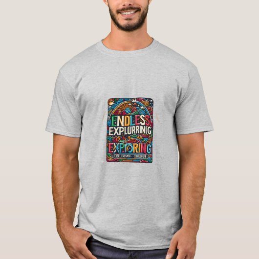 Endlose Suche T-Shirt (Vorderseite)