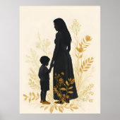 Endlose Umarmung – Mutter und Kind IV Poster (Vorne)