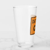 Endlose Umwege beim Radfahren Glas (Rechts)