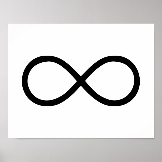 Endlose Unendlichkeit Poster (Vorne)