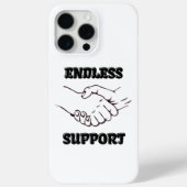 Endlose Unterstützung - Handshake-Symbol von Unity Case-Mate iPhone Hülle (Rückseite)