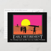 Endlose Wochenendpostkarte Postkarte (Vorne/Hinten)