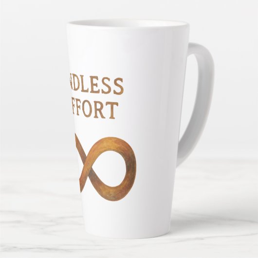 Endloser Aufwand: Der Power der Beharrlichkeit Milchtasse (Rechte Ecke)