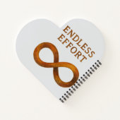 Endloser Aufwand: Der Power der Beharrlichkeit Notizblock (Rückseite)