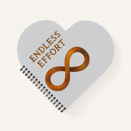 Endloser Aufwand: Der Power der Beharrlichkeit Notizblock (Vorderseite)