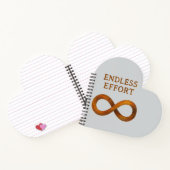 Endloser Aufwand: Der Power der Beharrlichkeit Notizblock (Innenseite)