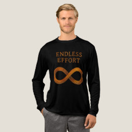 Endloser Aufwand: Der Power der Beharrlichkeit Tri-Blend Shirt