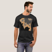 Endloser Golddetail-T - Shirt (Vorne ganz)