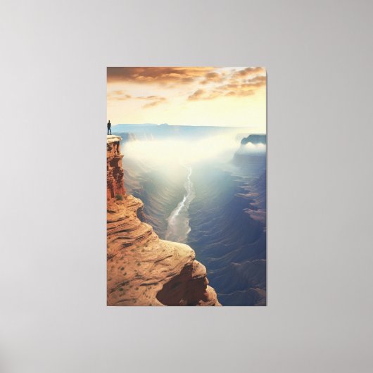 Endloser Horizont Leinwanddruck (Vorderseite)