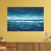 Endloser Horizont Leinwanddruck (Insitu (Wohnzimmer))