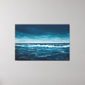 Endloser Horizont Leinwanddruck (Vorderseite)