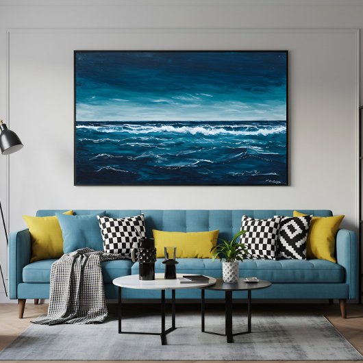 Endloser Horizont Leinwanddruck