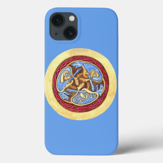 Endloser Knoten mit Tieren Case-Mate iPhone Fall Hülle (Rückseite)