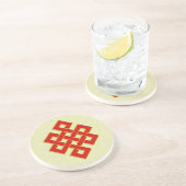 Endloser Knoten-Untersetzer Getränkeuntersetzer (Seite)