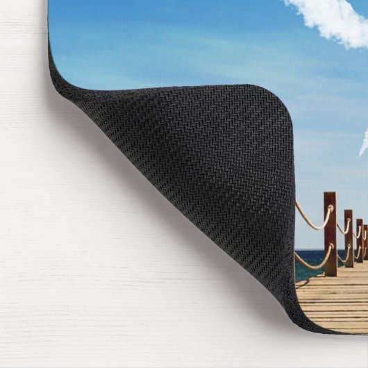 Endloser Pfad Herzförmige Cloud Mousepad (Ecke)