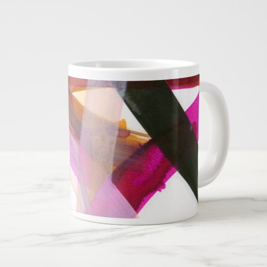 Endloser Pfad II Jumbo-Tasse (Vorderseite Rechts)