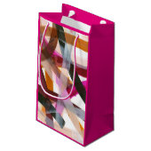 Endloser Pfad II Kleine Geschenktüte (Rückseite Schrägansicht)