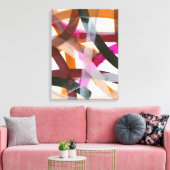 Endloser Pfad II Leinwanddruck (Insitu (Wohnzimmer))