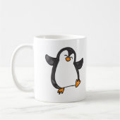 endloser Pinguin Kaffeetasse (Links)