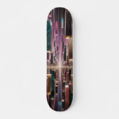 Endloser schwebender Monolith-Korridor Skateboard (Vorne)