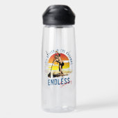 Endloser Sommer | 25oz Trinkflasche (Rückseite)