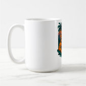 Endloser Sommer Bulldog - Retro Surf Kaffeetasse (Links)