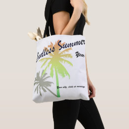 Endloser Sommer - individuell anpassbare Tasche