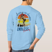 Endloser Sommer | Männer Langschläfe T-Shirt (Rückseite)