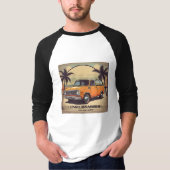 Endloser Sommer Retro-T - Shirt (Vorderseite)
