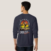 Endloser Sommer | Sweatshirt (leicht) (Schwarz voll)
