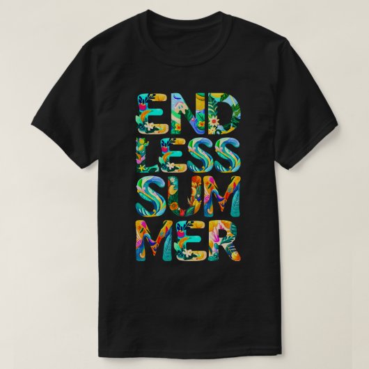 Endloser Sommer T-Shirt (Design vorne)