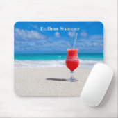 Endloser Sommer tropischer Strand Mousepad (Mit Mouse)